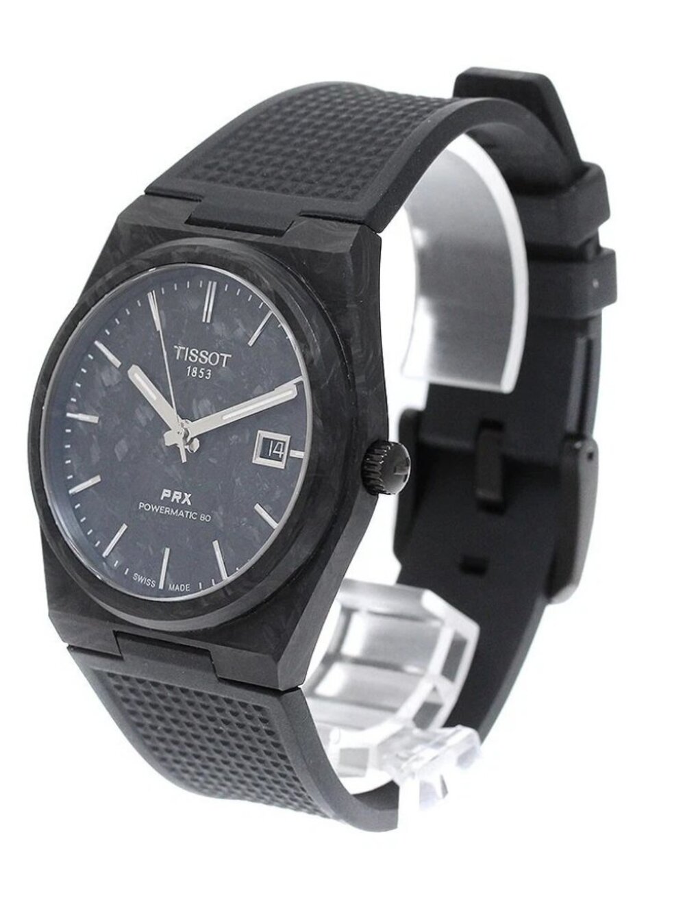 TISSOT PRX Powermatic 80 Carbon T137.907.97.201.00/T137907 AT Men's Watch_963148